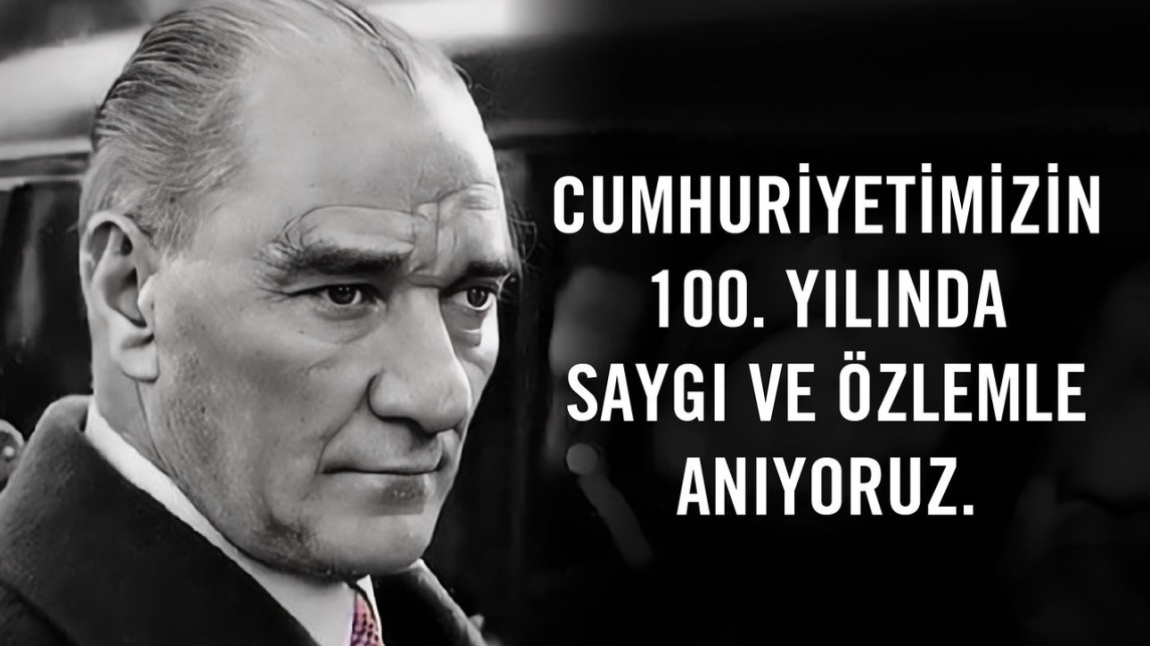 Gazi Mustafa Kemal Atatürk’ü saygı, sevgi ve minnetle anıyoruz.